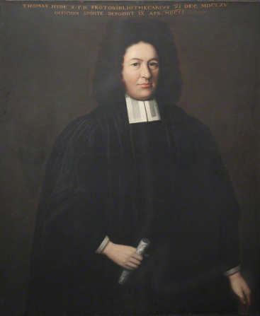 Unknown artist, Thomas Hyde, c. 1701