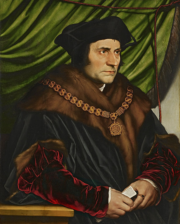 Sir Thomas More by Hans Holbein the Younger (1527)