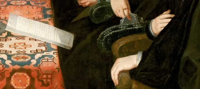 Detail from the Somerset House Conference painting, 1604, The National Portrait Gallery.